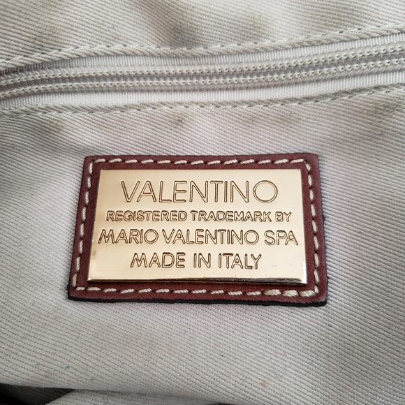 VALENTINO LUISA SAUVAGE CHAIN PURSE 🤎 - Picture 4 of 9